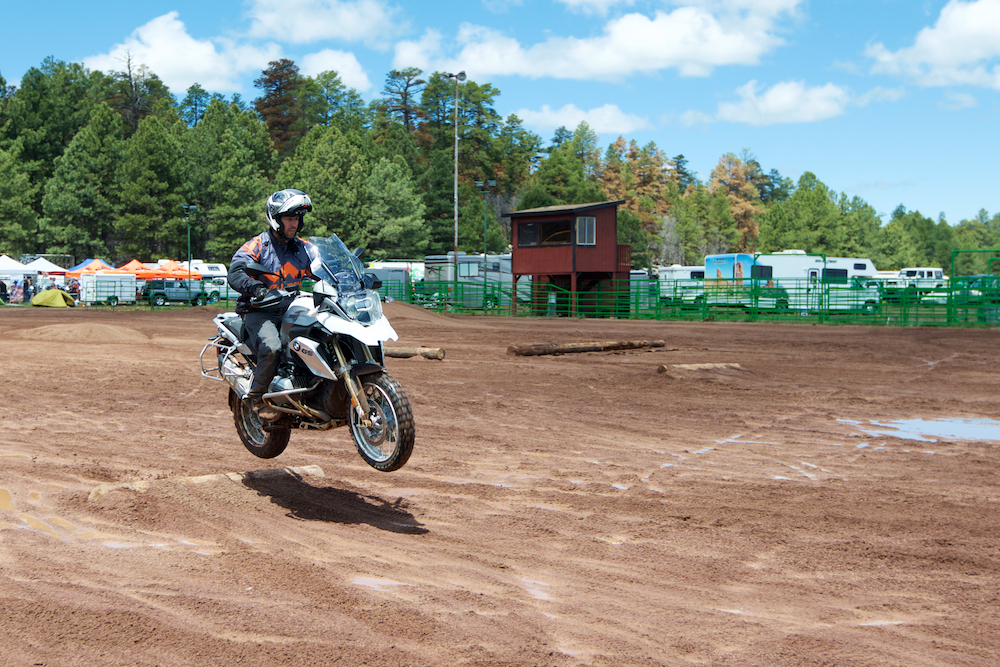 The moto crowd showed off some truly impressive riding skills all weekend.