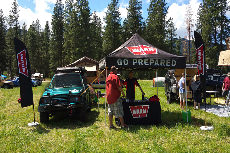Over 75 vendors attended the Rally, allowing attendees to see the newest backcountry and 4WD equipment. Photo: SubCompactCulture.com 