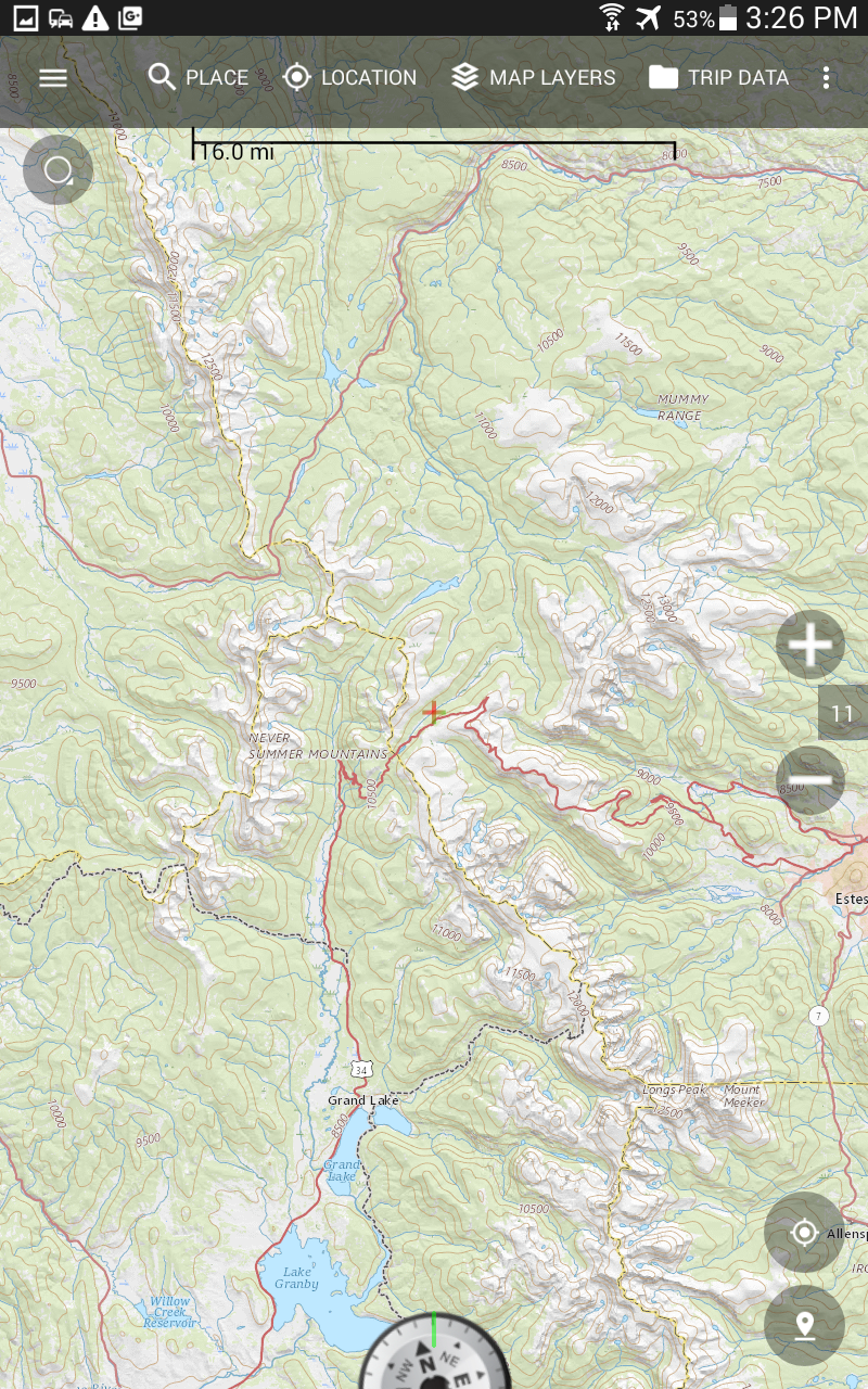 National Forest Topo Maps for Lowrance Off Road GPS 