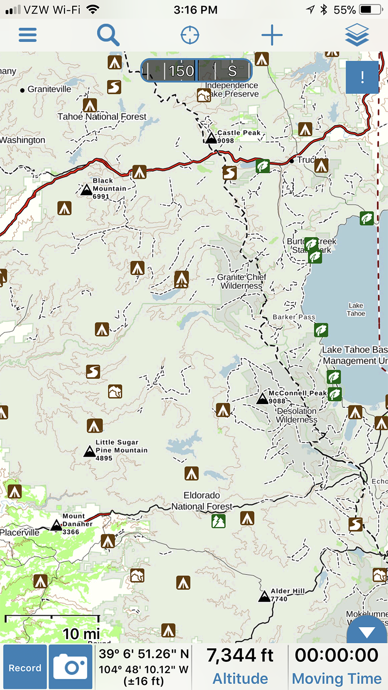 King Of The Hammers Map - Maping Resources