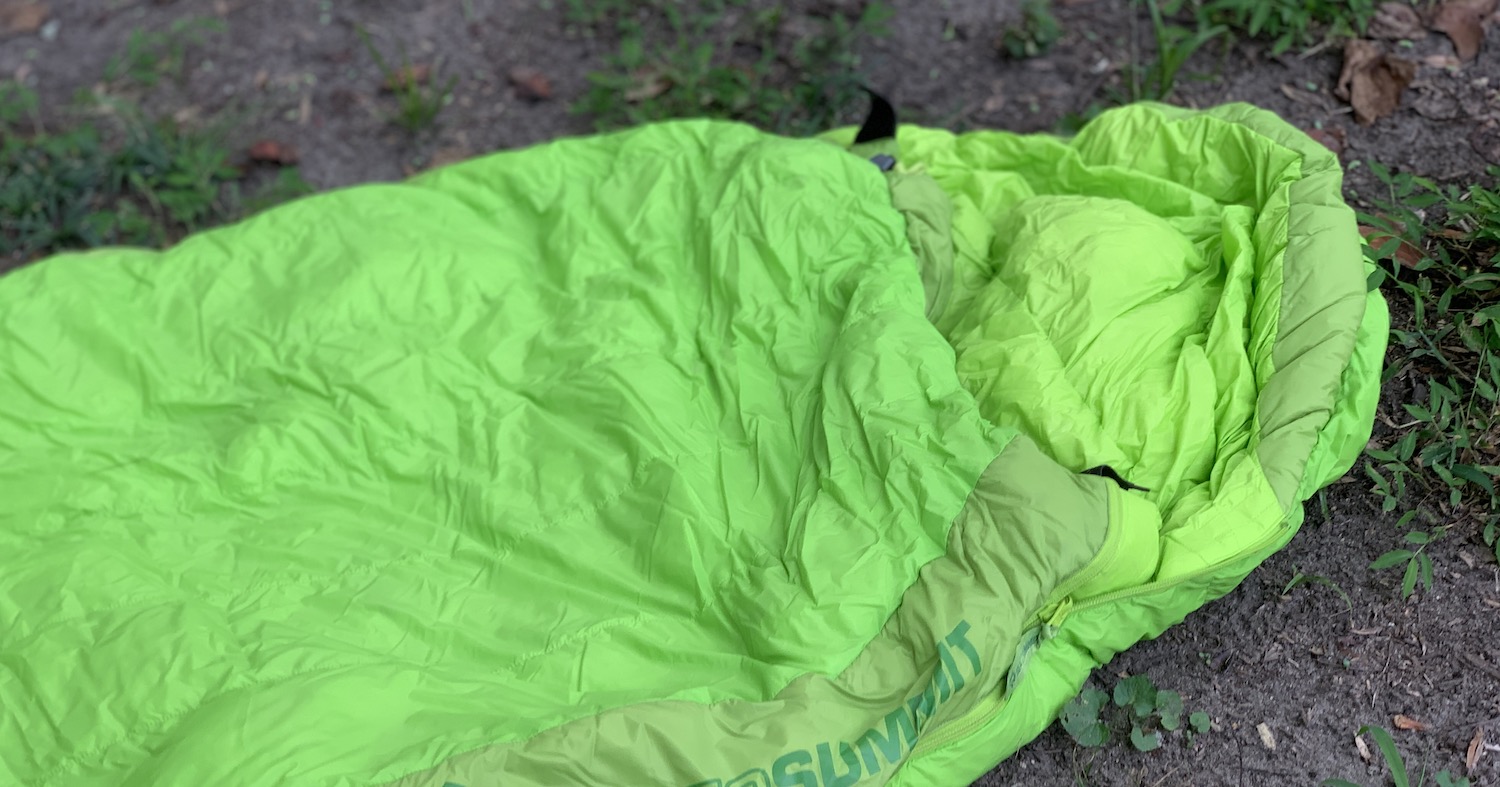 Sea-to-Summit Ascent Ac II Sleeping Bag Review (15F Degree) 