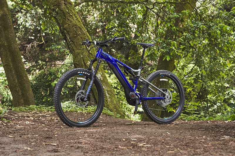 Yamaha full shop suspension ebike