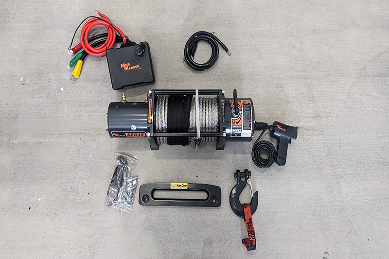 MILE MARKER’s SEC-12 12-volt electric winch