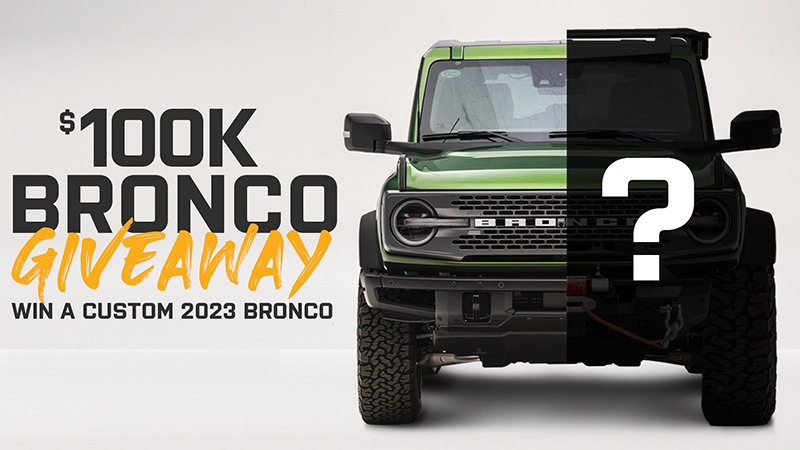 Bronco Off-roading and Toms Offroad Giveaways - The BRONCAST 